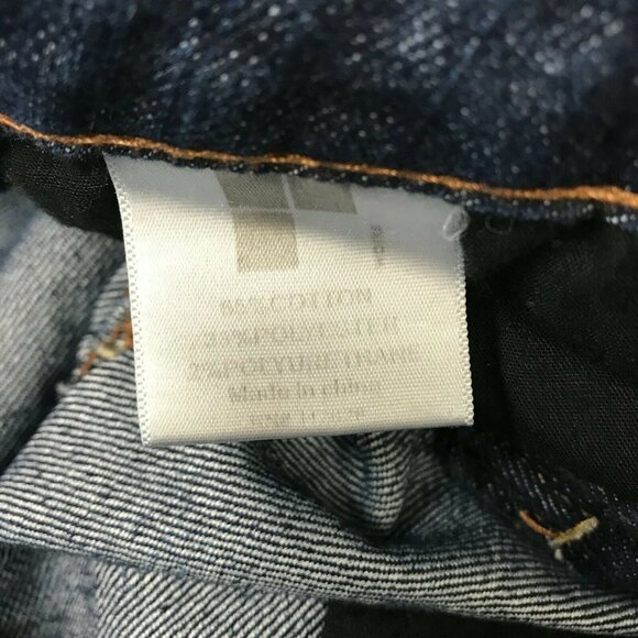 Salt Works Womens Flat Front Mid Rise Stretch Blue Boot Cut Denim Jeans Size 6 - Picture 7 of 7